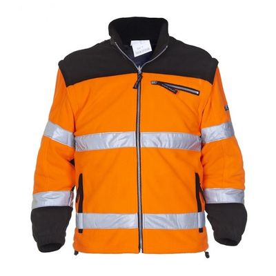 Hydrowear Freiburg fleecejack EN471 | 04026009F-149 | oranje/zwart