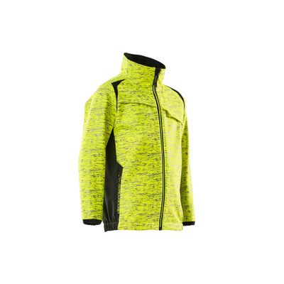 Foto van Softshell jas voor kinderen | 19902-291 | 1709-Hivis geel/zwart