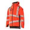 Foto van Mascot Accelerate Safe Winterjas | 19035-449 | 22218-hi-vis rood/donkerantraciet