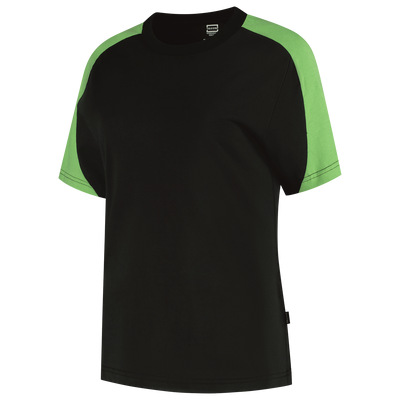 T-shirt Bicolor Redefined Dames | zwart/limegroen | 106109-0937 | TRICORP WORKWEAR T-shirt Bicolor Redefined Dames | zwart/limegroen | 106109-0937 | TRICORP WORKWEAR