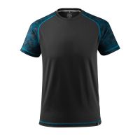 T-shirt, vochtafdrijvend,moderne pasvorm | 17482-944 | 09-zwart