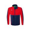 Afbeelding van ERIMA Six Wings jack met afneembare mouwen Unisex | new navy/rood | 1062204