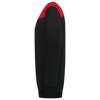 Afbeelding van Sweater Bicolor Naden | zwart/rood | 302013-0902 | TRICORP WORKWEAR