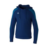 ERIMA EVO STAR sweatshirt met capuchon Unisex | new navy/mykonos blue | 1072411