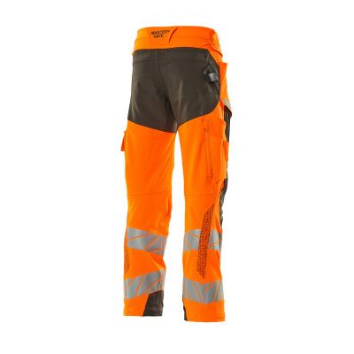 Foto van Mascot Accelerate Safe Broek met kniezakken | 19079-511 | 1418-hi-vis oranje/donkerantraciet