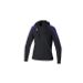 Erima Evo Star trainingsjack met capuchon dames, 1032438, zwart/ultraviolet
