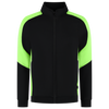 Afbeelding van Sweatvest Bicolor Redefined Dames | zwart/limegroen | 306122-0937 | TRICORP WORKWEAR
