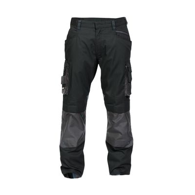 Dassy stretch broek NOVA | 200846 | zwart/antracietgrijs