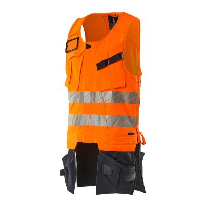 Foto van Mascot Accelerate Safe Gereedschapsvest | 19589-711 | 14010-hi-vis oranje/donkermarine