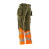 Afbeelding van Mascot Accelerate Safe Broek met spijkerzakken | 19131-711 | 3314-mosgroen/hi-vis oranje