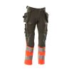 Afbeelding van Mascot Accelerate Safe Broek met spijkerzakken | 19131-711 | 18222-donkerantraciet/hi-vis rood