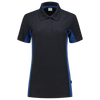 Afbeelding van Poloshirt Bicolor Dames | marine/korenblauw | 202003-0111 | TRICORP WORKWEAR