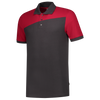 Afbeelding van Poloshirt Bicolor Naden | donkergrijs/red | 202006-1802 | TRICORP WORKWEAR