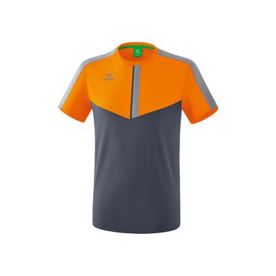 Squad T-shirt | new orange/slate grey/monument grey | 1082026