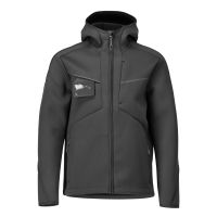 Mascot CUSTOMIZED Softshell jas met capuchon | 22086-662 | 09-zwart