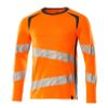 Foto van Mascot Accelerate Safe T-shirt, met lange mouwen | 19081-771 | 1444-hi-vis oranje/donkerpetrol