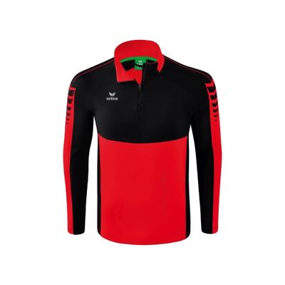 Foto van ERIMA Six Wings trainingstop Unisex | rood/zwart | 1262212