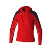 Afbeelding van ERIMA EVO STAR trainingsjack met capuchon Dames | rood/zwart | 1032432