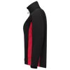 Afbeelding van Softshell Bicolor Dames | zwart/rood | 402008-0902 | TRICORP WORKWEAR