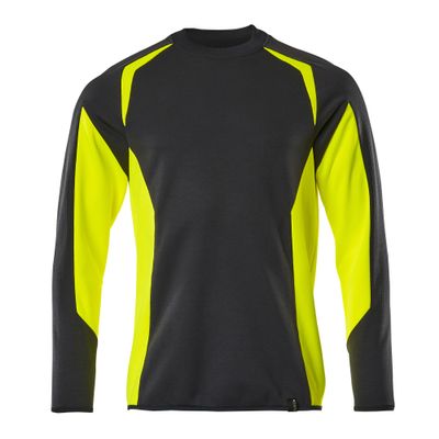 Mascot Accelerate Safe Sweatshirt | 22084-781 | 0917-zwart/hi-vis geel