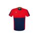ERIMA Six Wings T-shirt Unisex | new navy/rood | 1082209