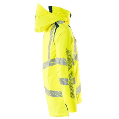 Foto van Mascot Accelerate Safe Shell jas | 19001-449 | 1744-hi-vis geel/donkerpetrol