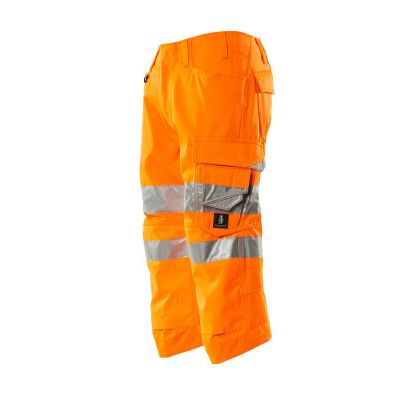 Foto van Driekwart broek met kniezakken, klasse 2 | 17549-860 | 014-hi-vis oranje