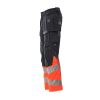 Afbeelding van Mascot Accelerate Safe Broek met spijkerzakken | 19131-711 | 10222-donkermarine/hi-vis rood