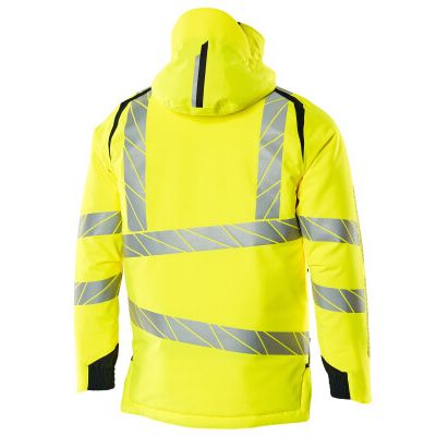 Foto van Mascot Accelerate Safe Winterjas | 19035-449 | 17010-hi-vis geel/donkermarine