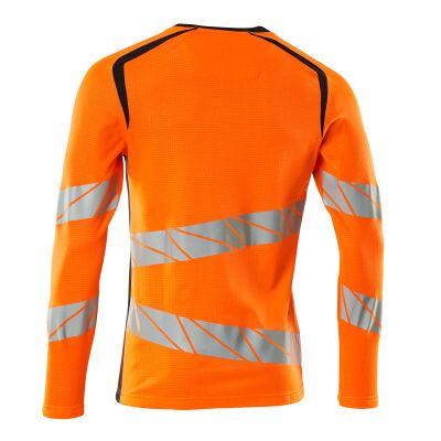 Foto van Mascot Accelerate Safe T-shirt, met lange mouwen | 19081-771 | 14010-hi-vis oranje/donkermarine