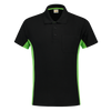 Afbeelding van Poloshirt Bicolor Borstzak | zwart/limegroen | 202002-0937 | TRICORP WORKWEAR