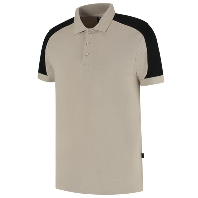 Foto van Poloshirt Bicolor Redefined | zand/zwart | 206106-5509 | TRICORP WORKWEAR