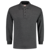 Afbeelding van Polosweater | antraciet melange | 301004-880 | TRICORP WORKWEAR