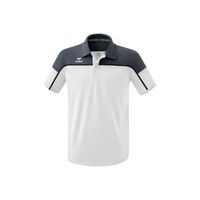 ERIMA CHANGE by erima polo Unisex | wit/slate grey/zwart | 1112307