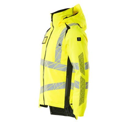 Foto van Mascot Accelerate Safe Winterjas | 19035-449 | 1709-hi-vis geel/zwart