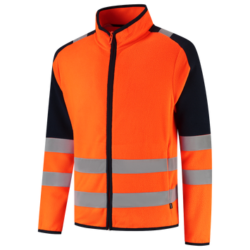 Foto van Fleecejack High Vis Redefined | fluororanje/donkermarine | 306120-14010 | TRICORP WORKWEAR