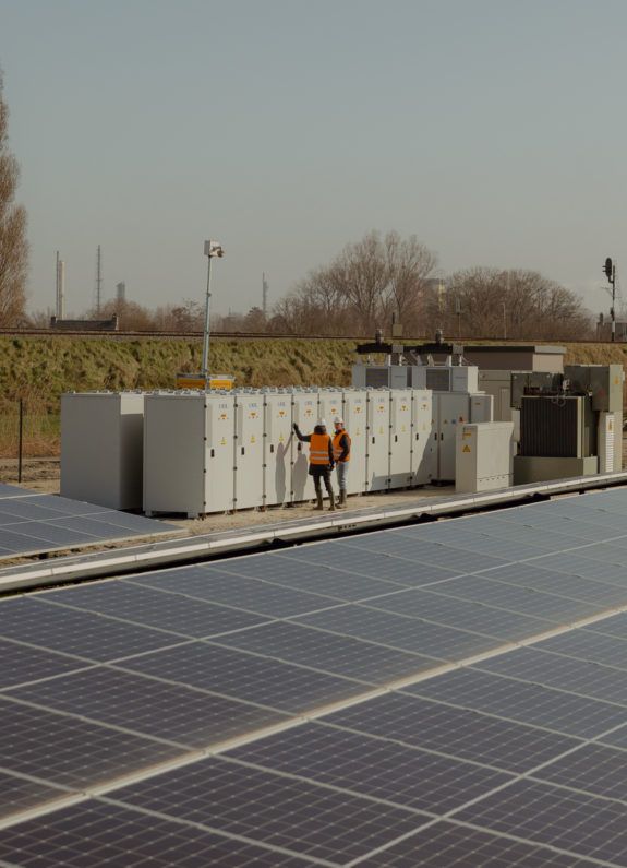 Batterij zonnepark Bontepolder