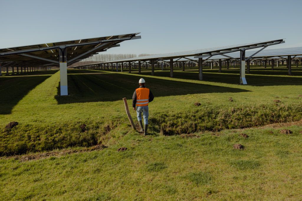 Solar carport biddinghuizen