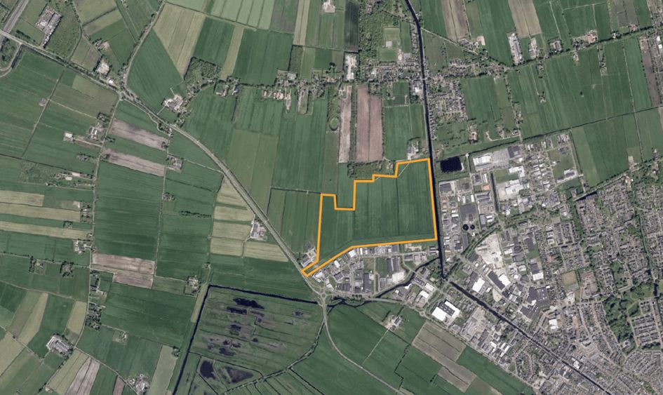 Verkenningsgebied zonnepark Sinnefjild Waarme Hoeke