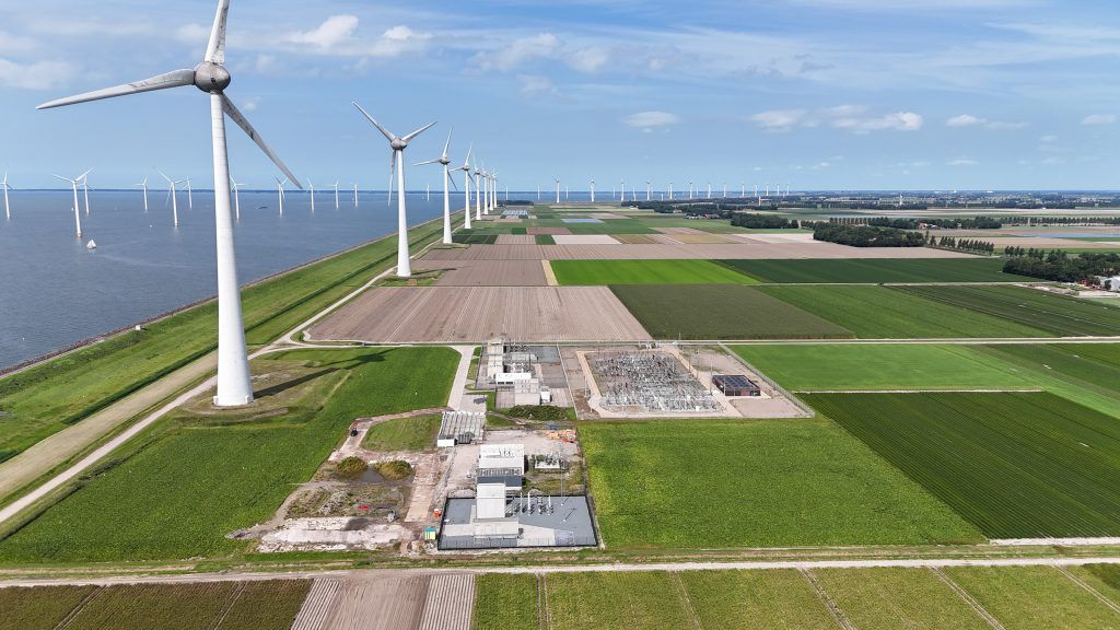 Dronebeeld van project NNWZ
