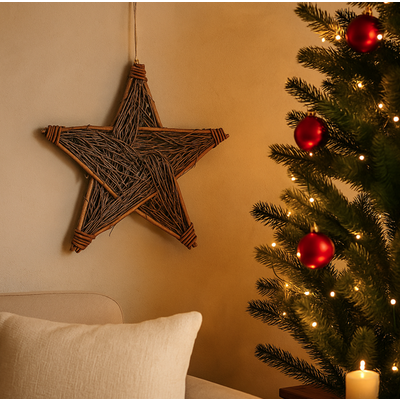 Foto van Tuinmaak Kerstster Wilg 40 cm