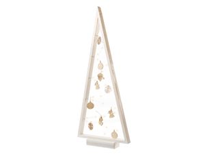 Foto van Houten Kerstboomframe 100 cm Wit