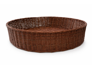 Foto von Weiden-Storchennest / Korb – 72 × 72 × 15 cm