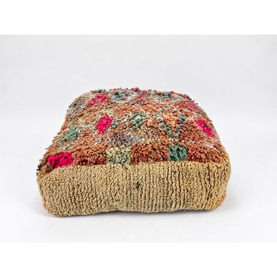 Foto van Marokkaanse Berber poef Indy 60cm x 60cm, Niet Gevuld