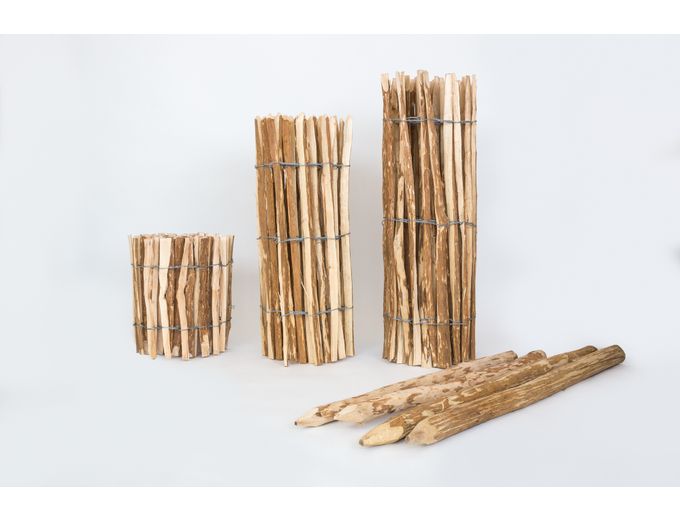 Bild von Staketenzaun - 150 cm lattenabstand 3-5cm