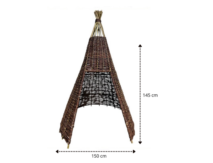 Bild von Wilgentenen Wigwam