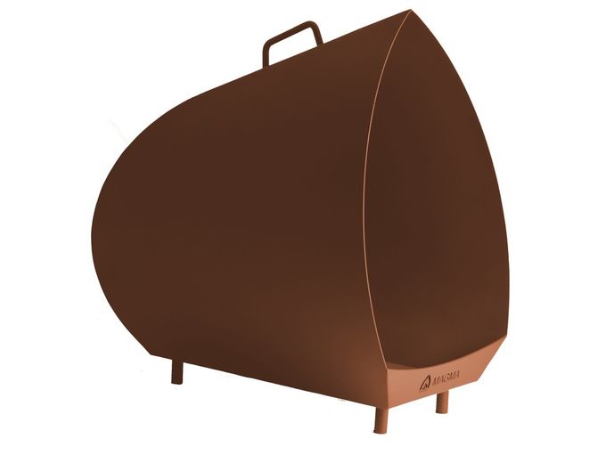 Afbeelding van Magma Tuinhaard Set Corten inclusief onderplaat en pizza accessoires