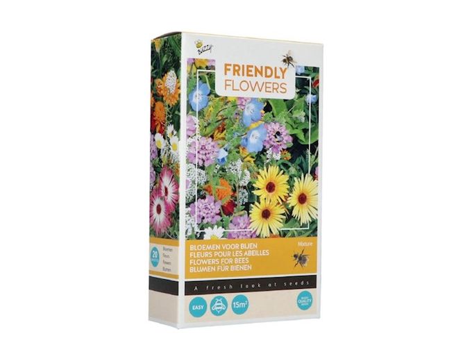 Afbeelding van Buzzy® Friendly Flowers Bijen Laag 15m² (16)