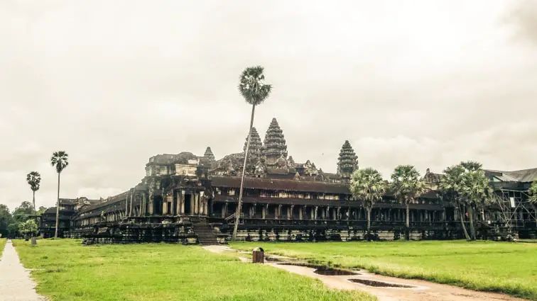 Route Cambodja Angkor Wat