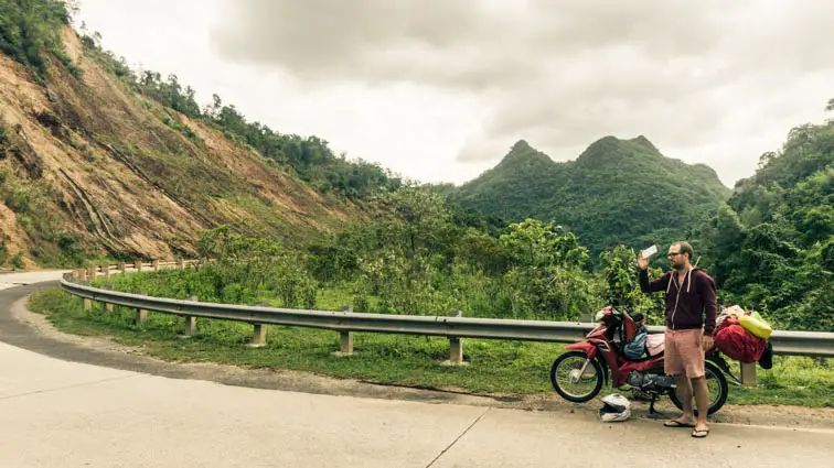 motorrijden in vietnam